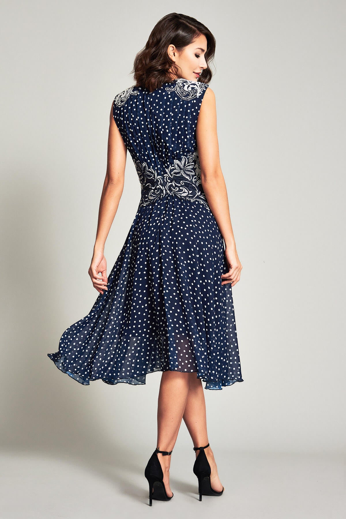 Maya Printed Georgette Dress