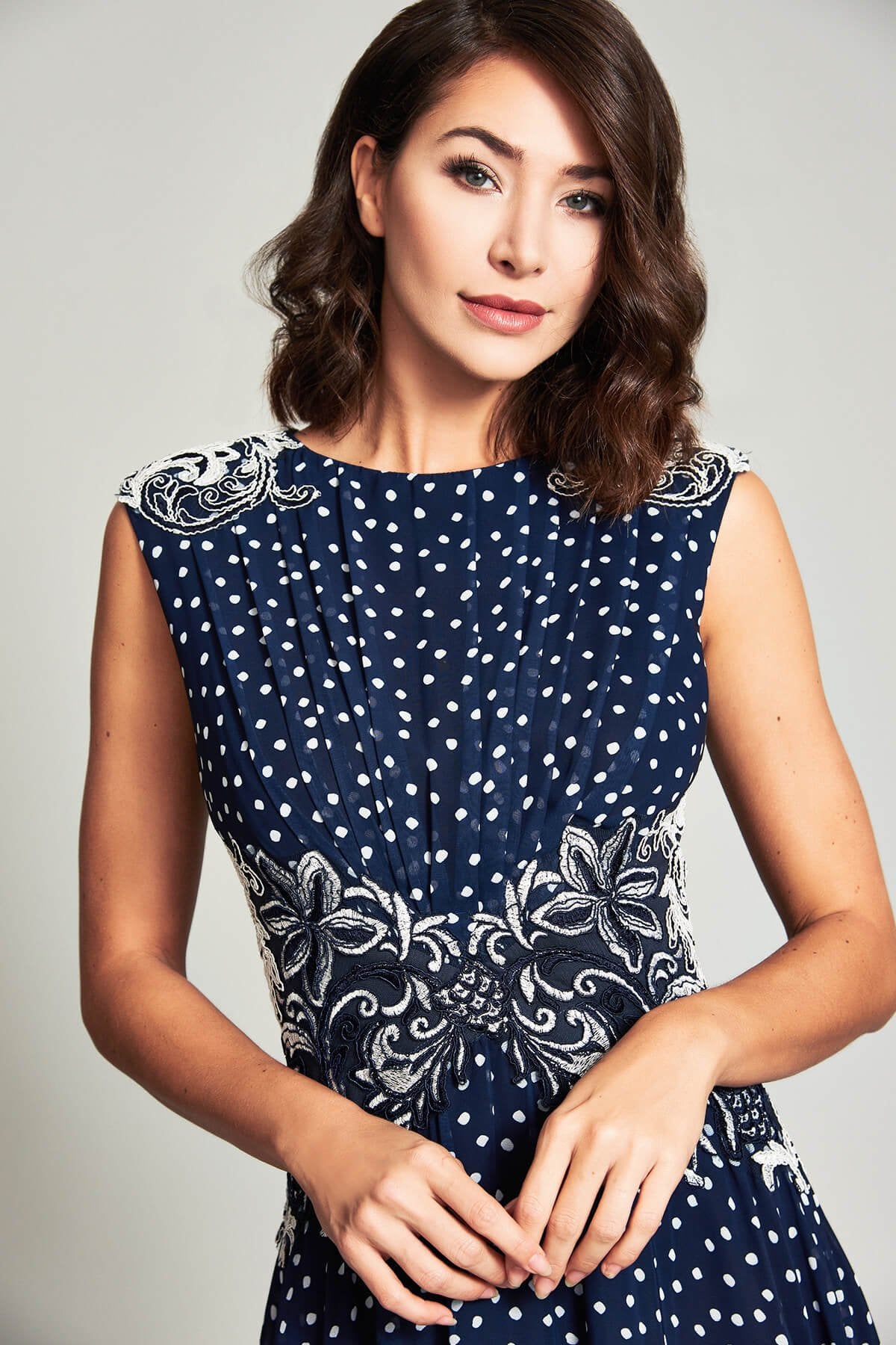 Maya Printed Georgette Dress