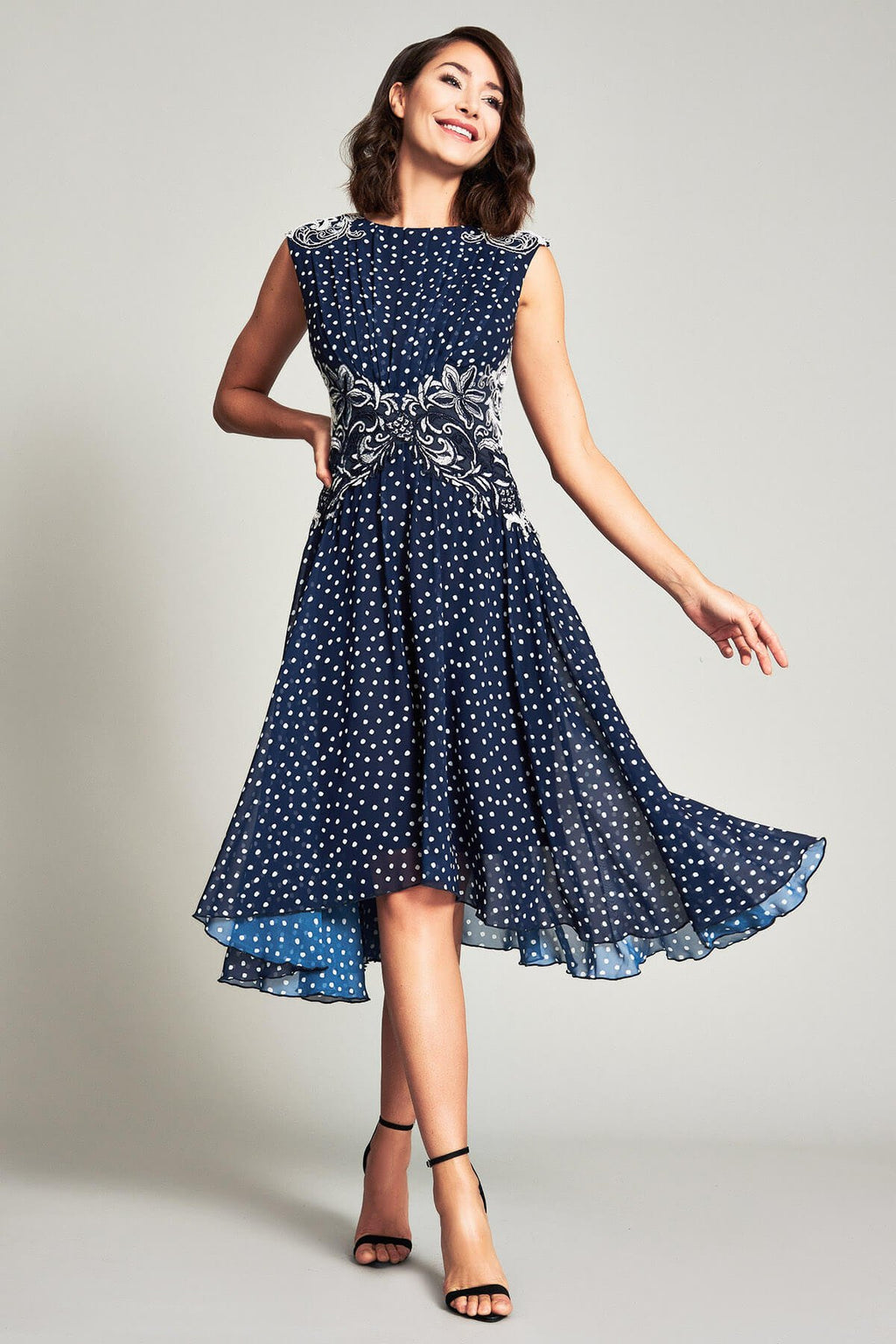 Maya Printed Georgette Dress