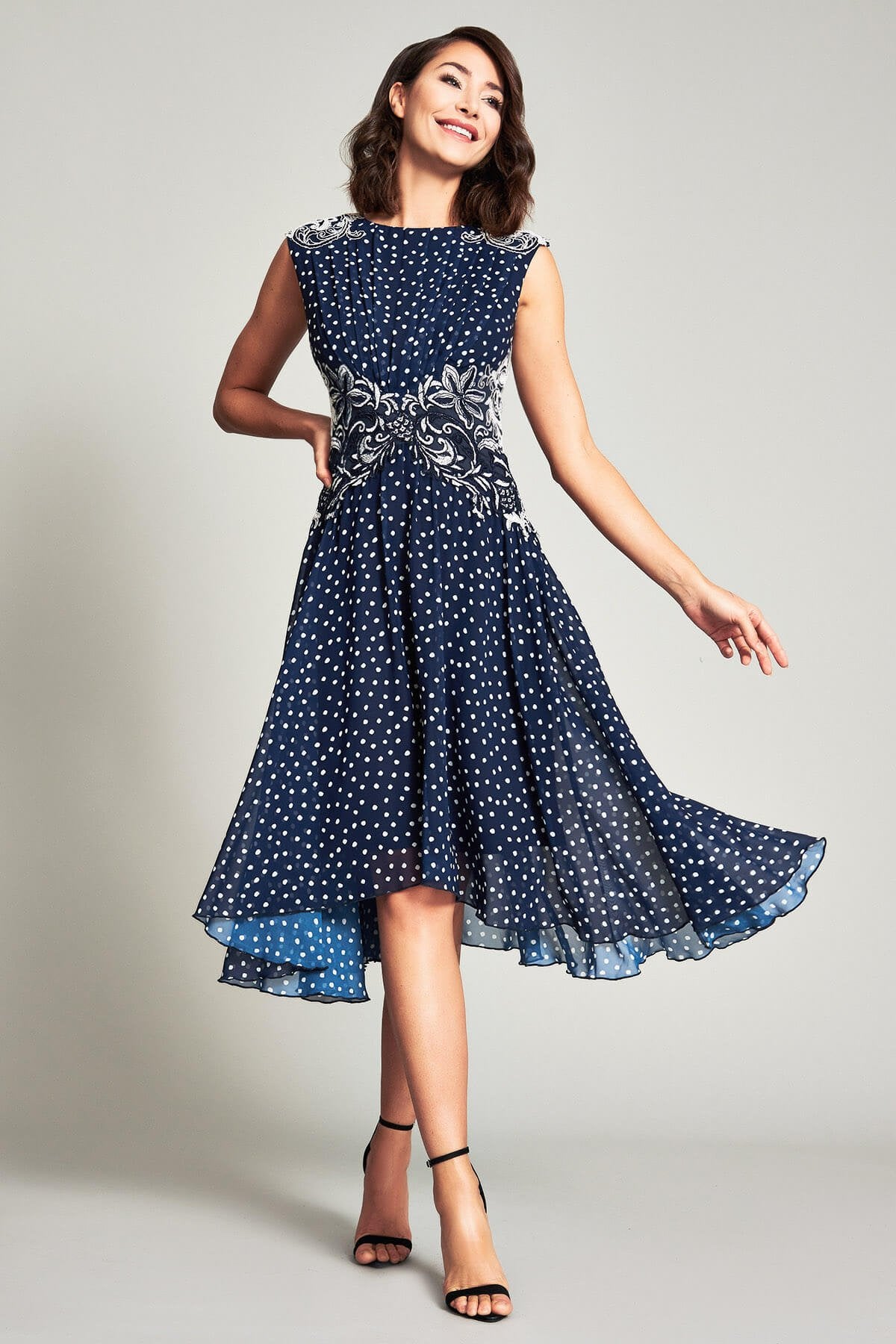 Maya Printed Georgette Dress