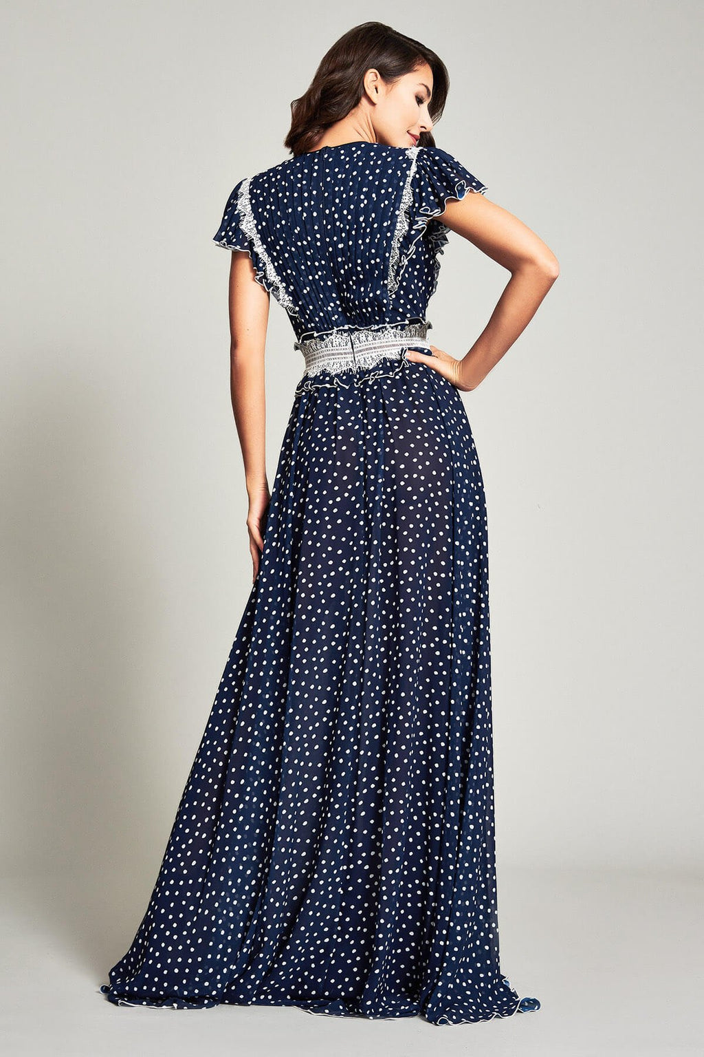 Mariya Lace Lined Gown