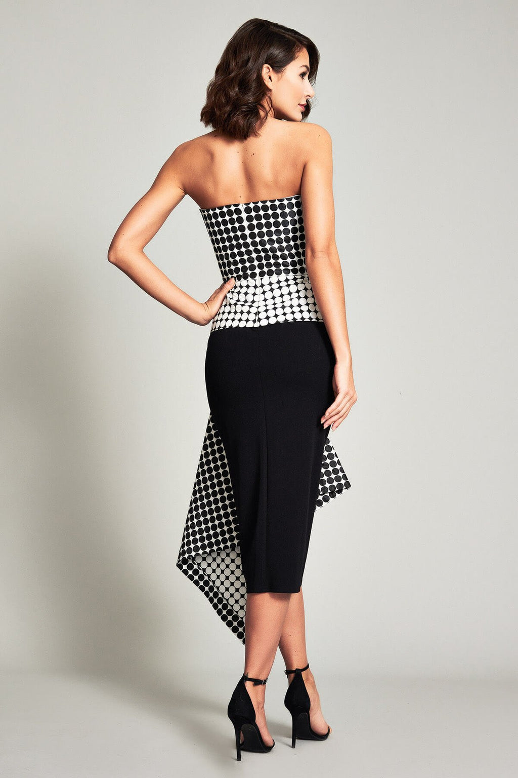 Patsy Cross Drape Dress