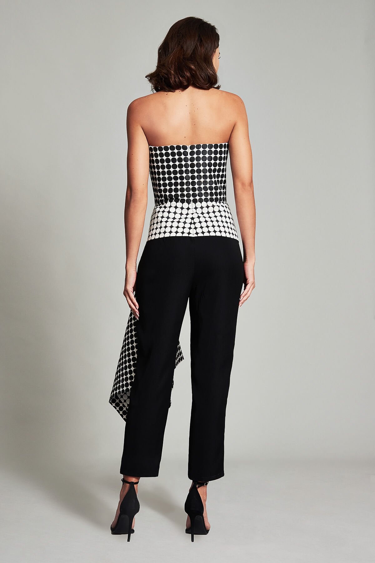 Junko Sweetheart Cascading Jumpsuit