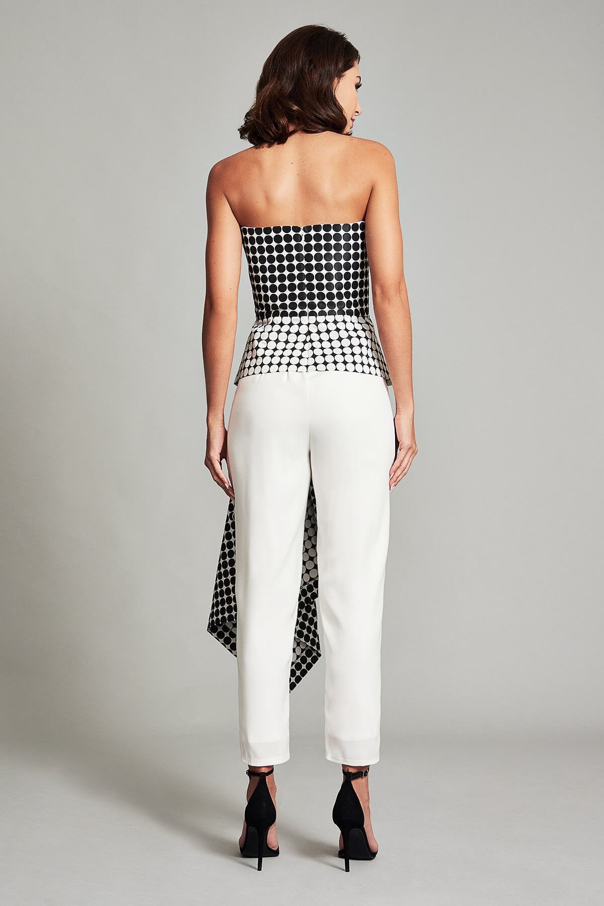 Junko Sweetheart Cascading Jumpsuit