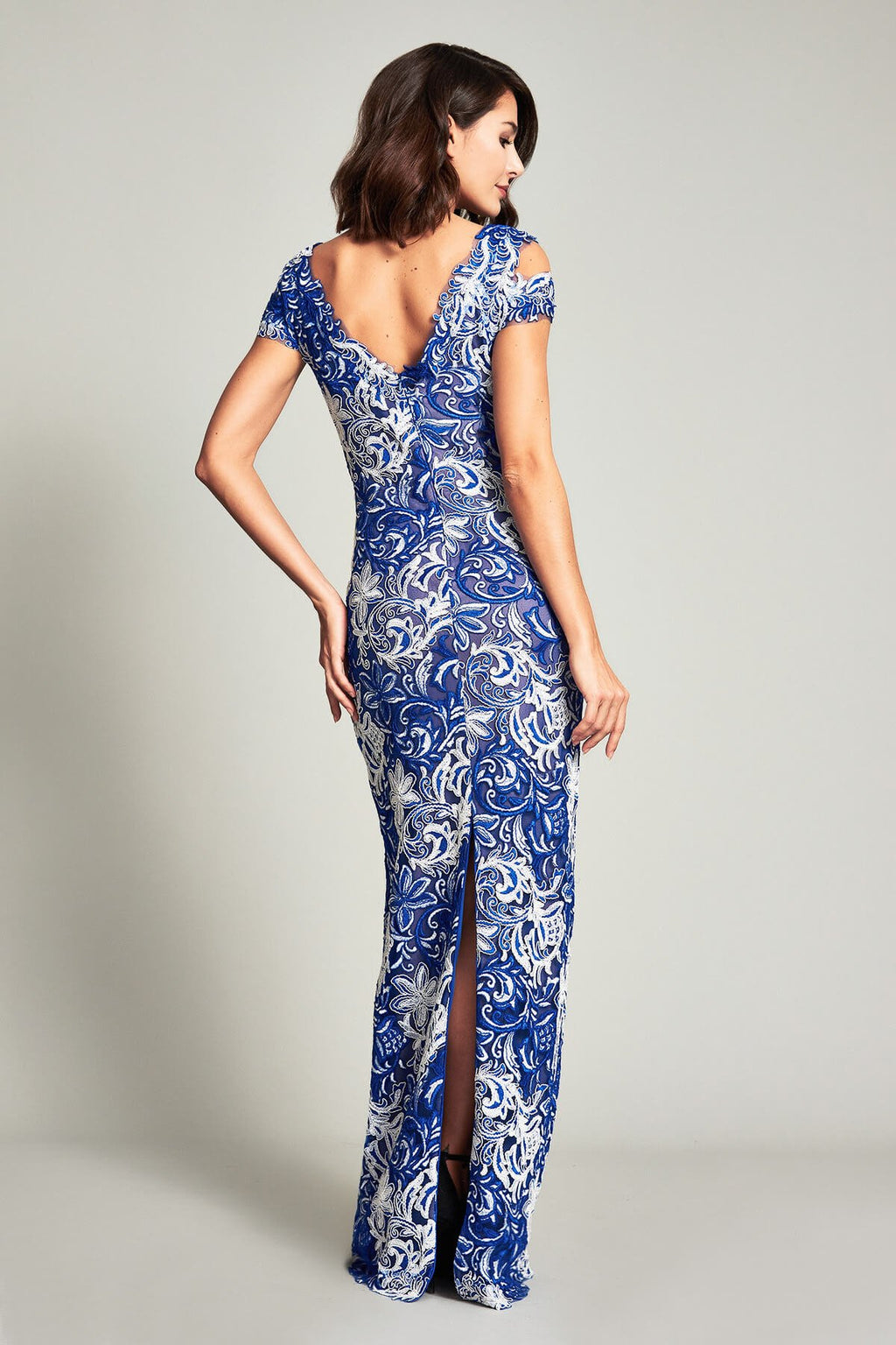 Magie Shoulder Cutout Gown
