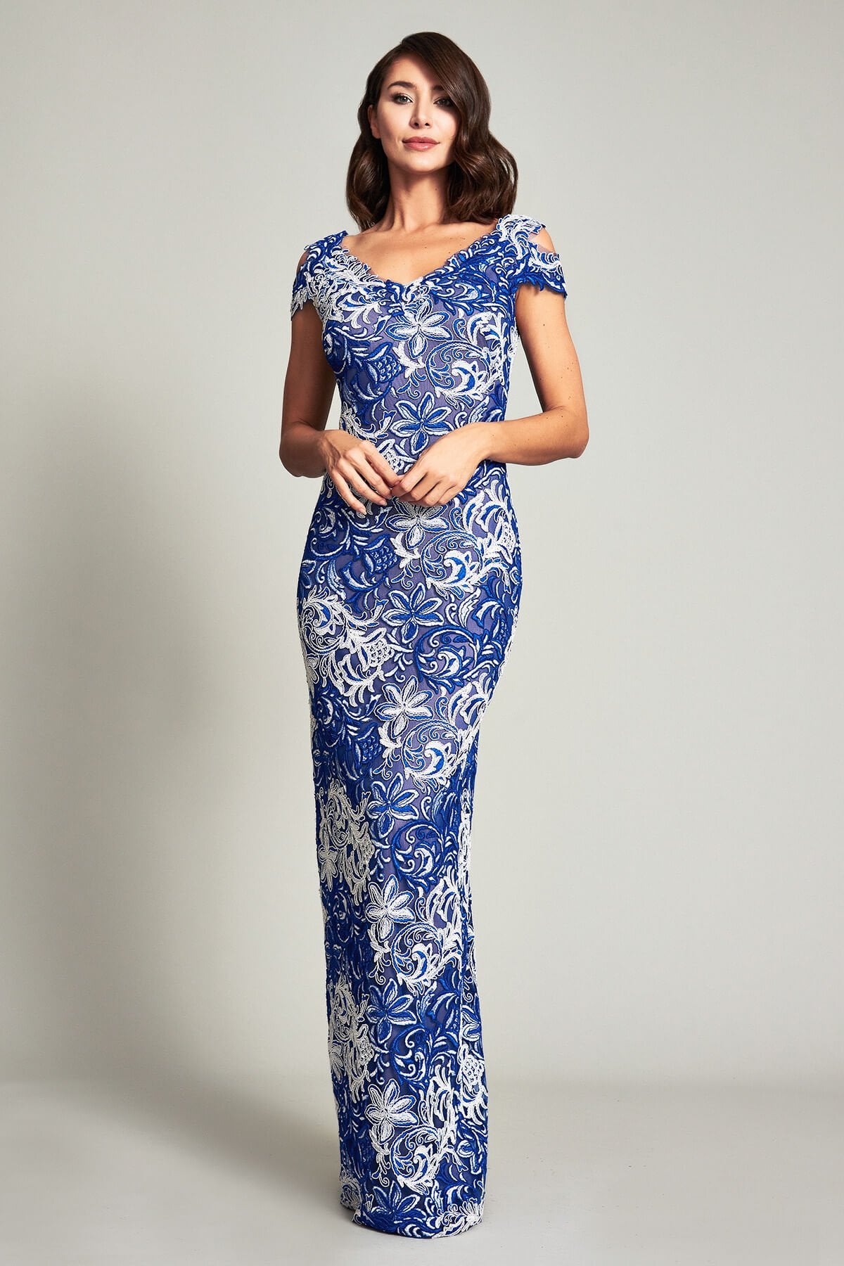 Magie Shoulder Cutout Gown