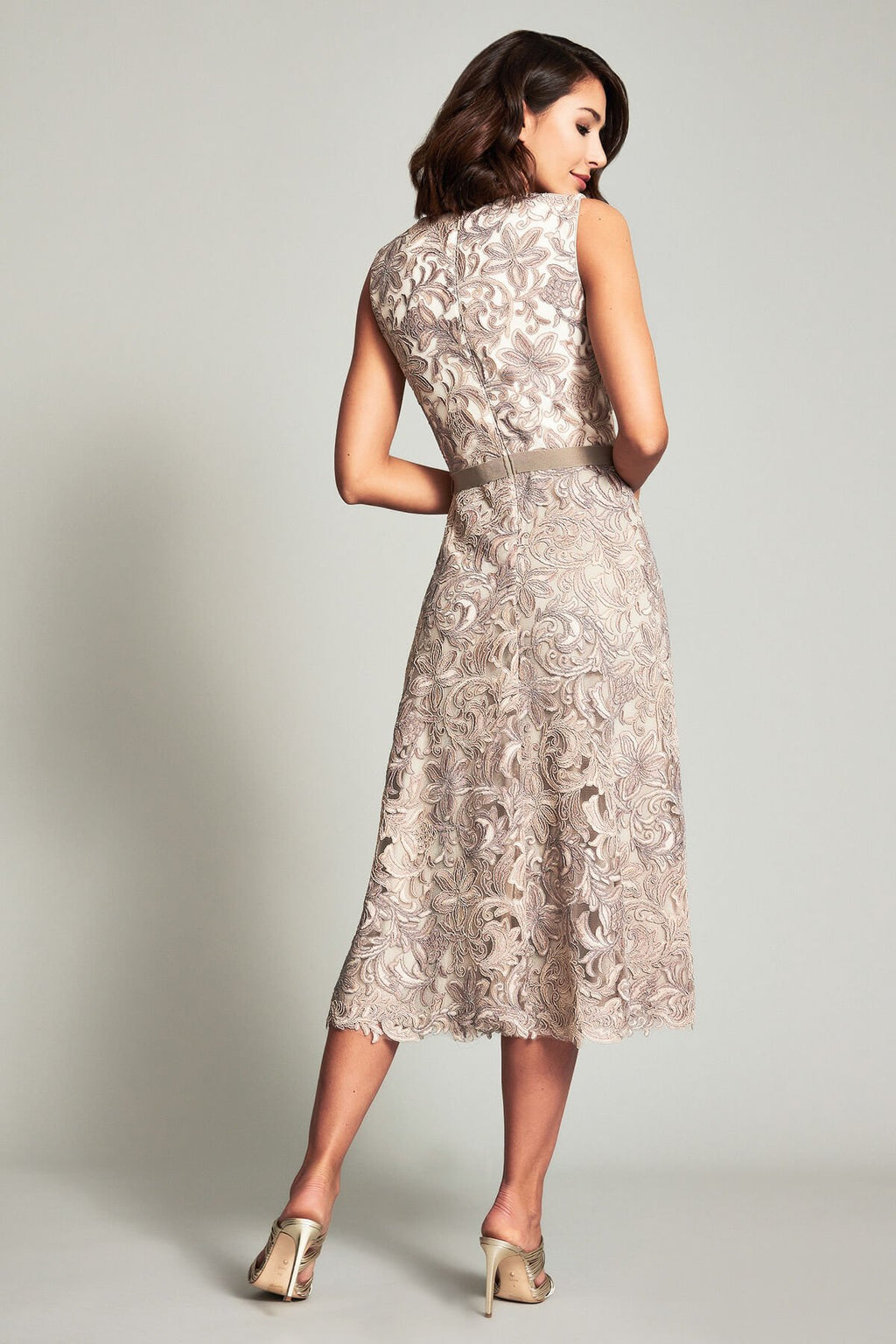 Stroker Metallic A-Line Dress