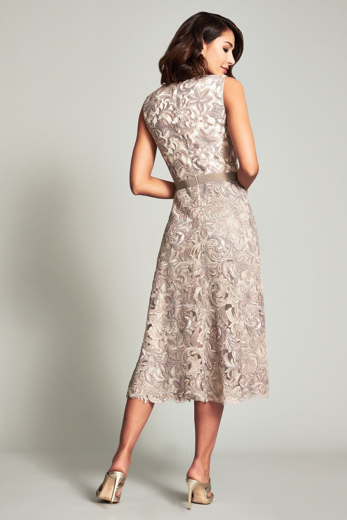 Stroker Metallic A-Line Dress