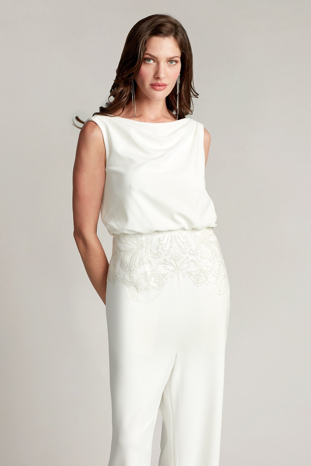 Perin Back Drape Jumpsuit