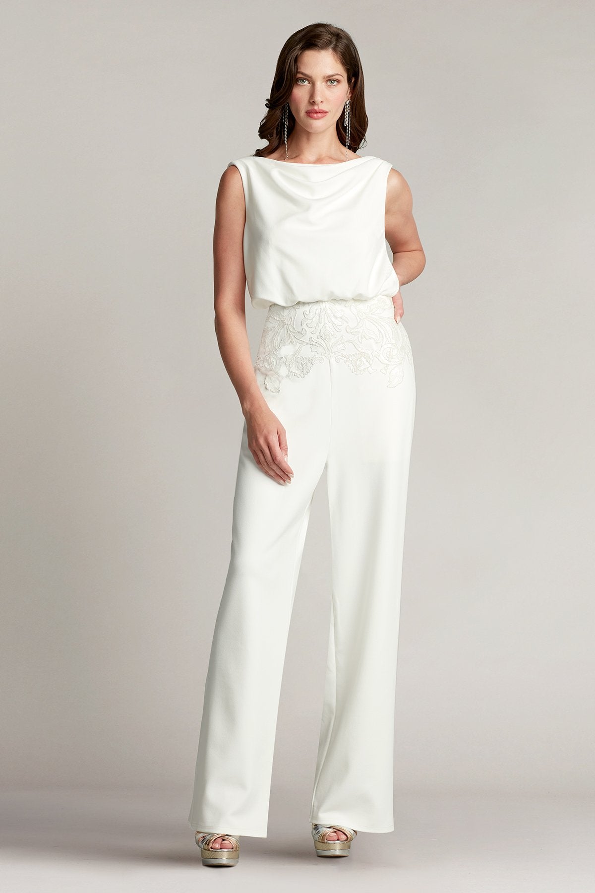 Perin Back Drape Jumpsuit