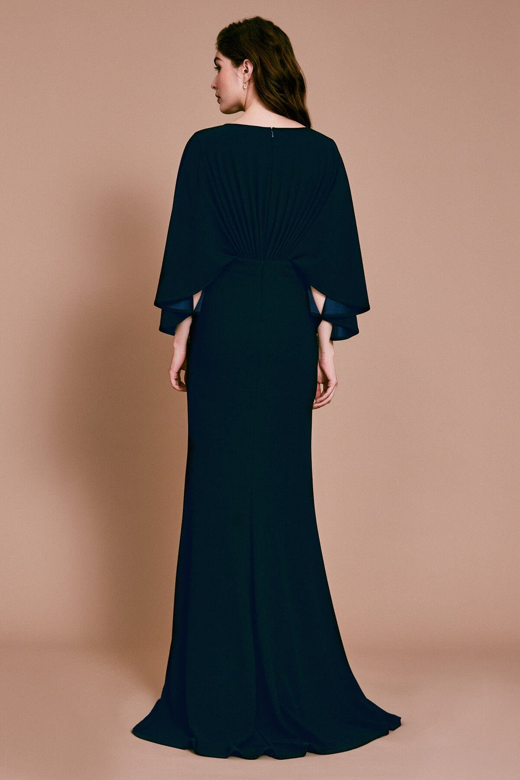 Olsen Crepe Batwing Gown