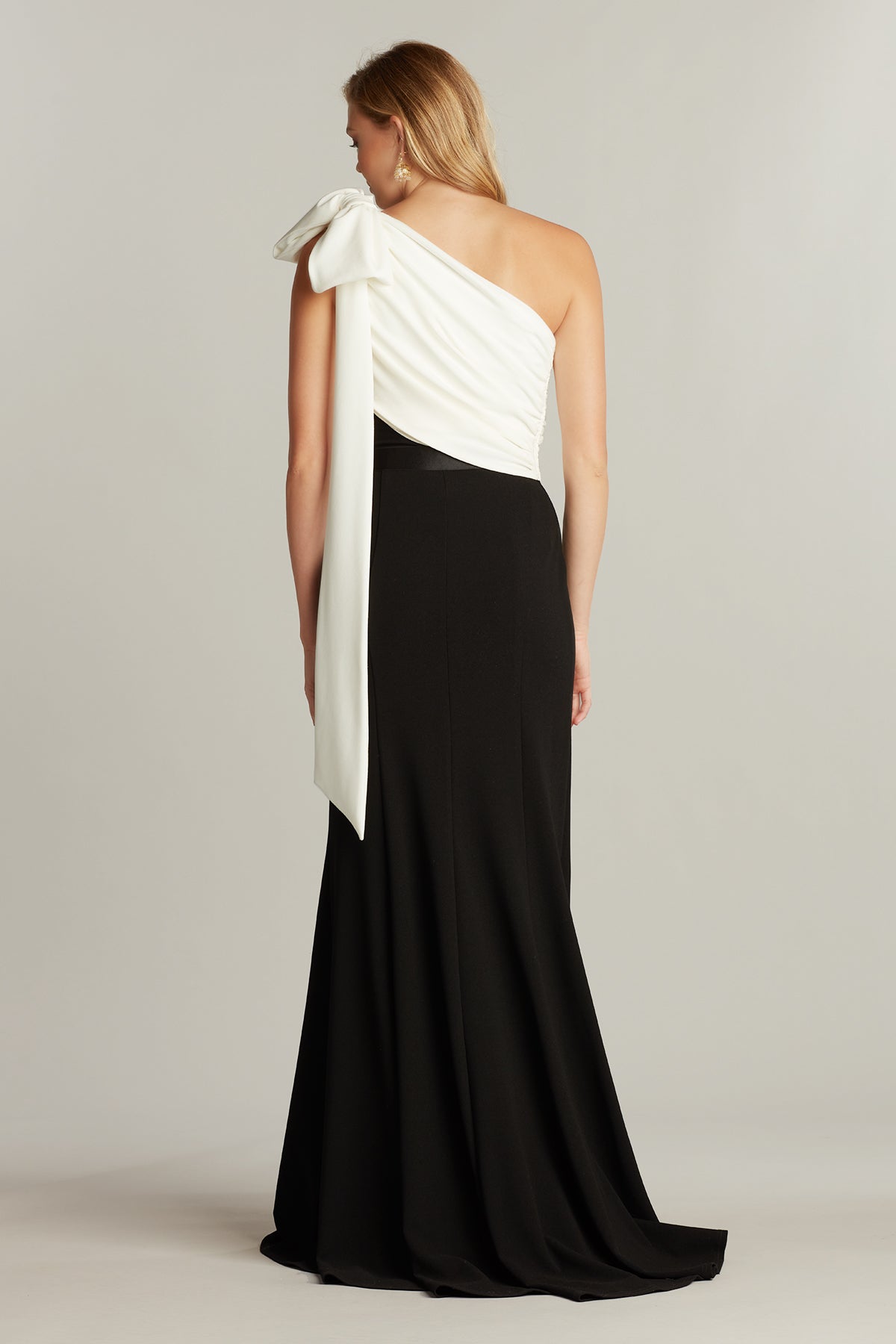 Mayer Asymetric Bow gown