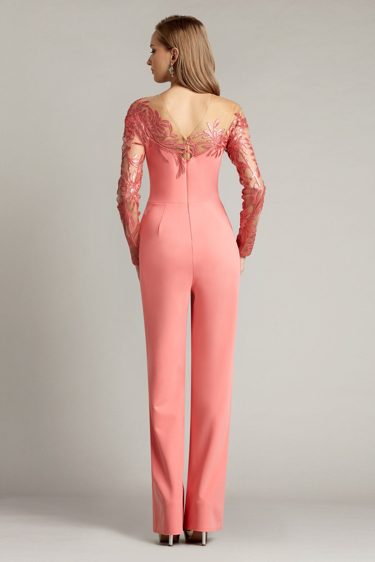 Saville Sequin Illusion Jumpsuit