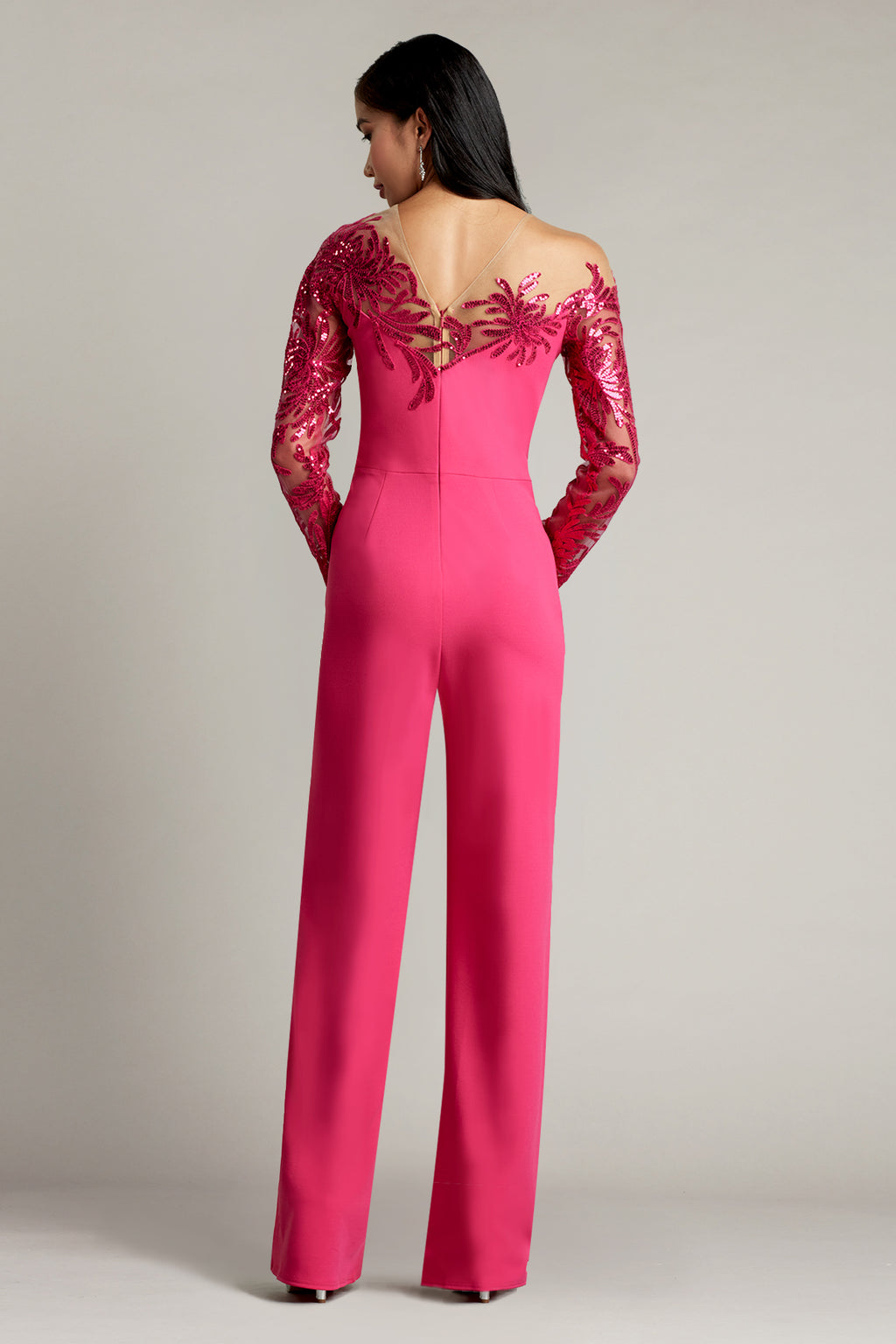 Saville Sequin Illusion Jumpsuit