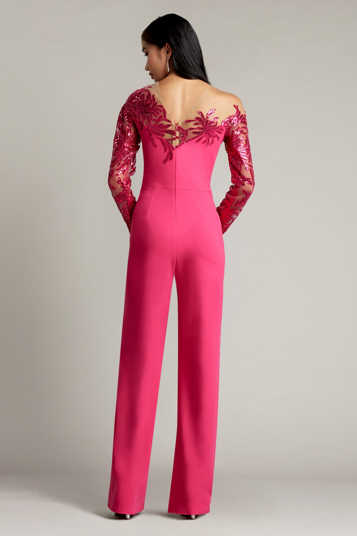 Saville Sequin Illusion Jumpsuit
