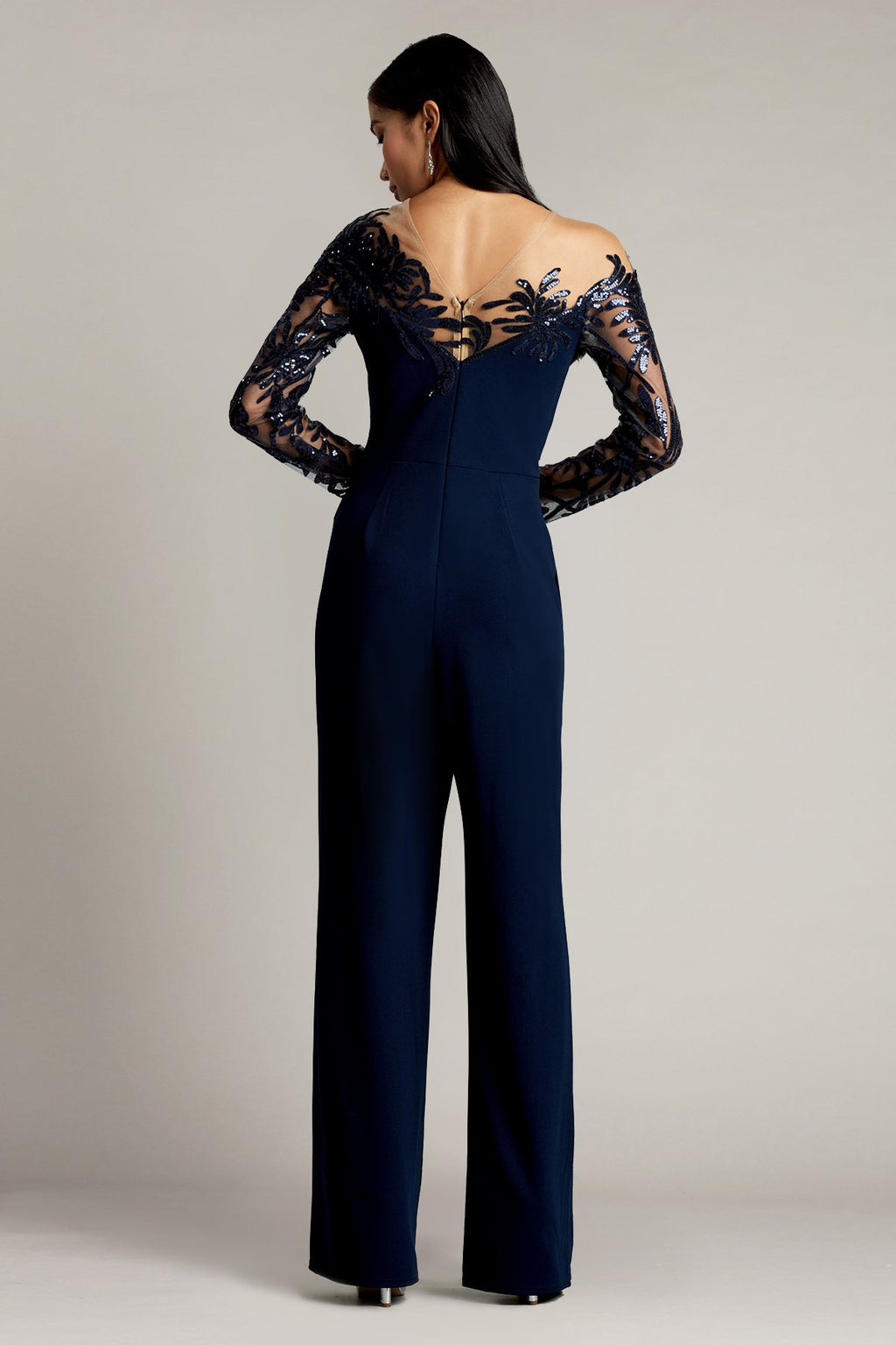 Saville Sequin Illusion Jumpsuit