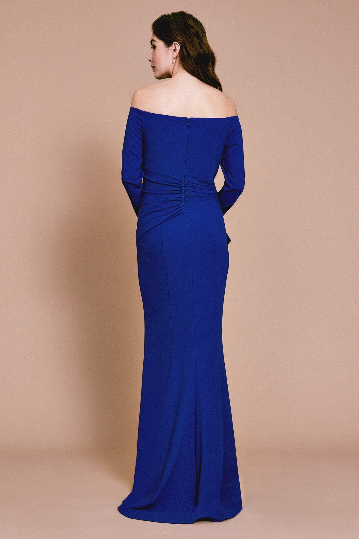 Hitchens Cascading Flounce Gown
