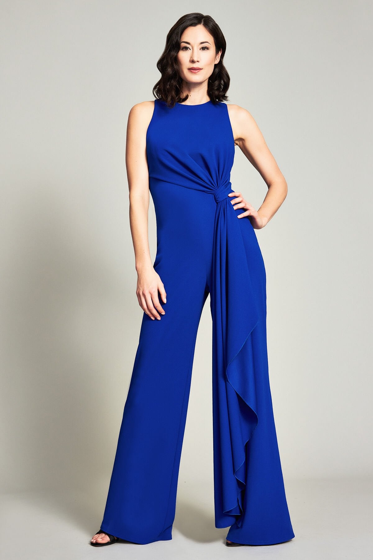Crosby Textured Crepe Jumpsuit