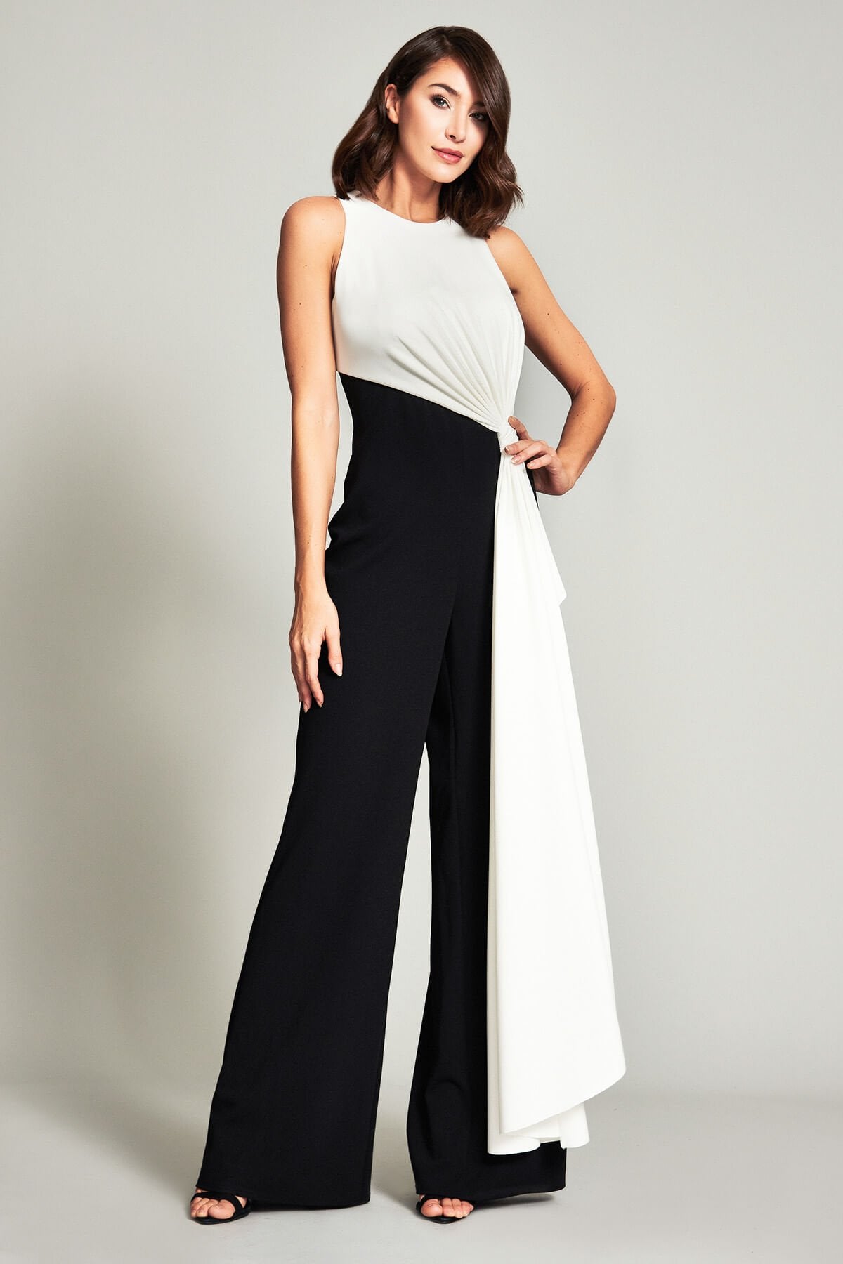 Crosby Textured Crepe Jumpsuit