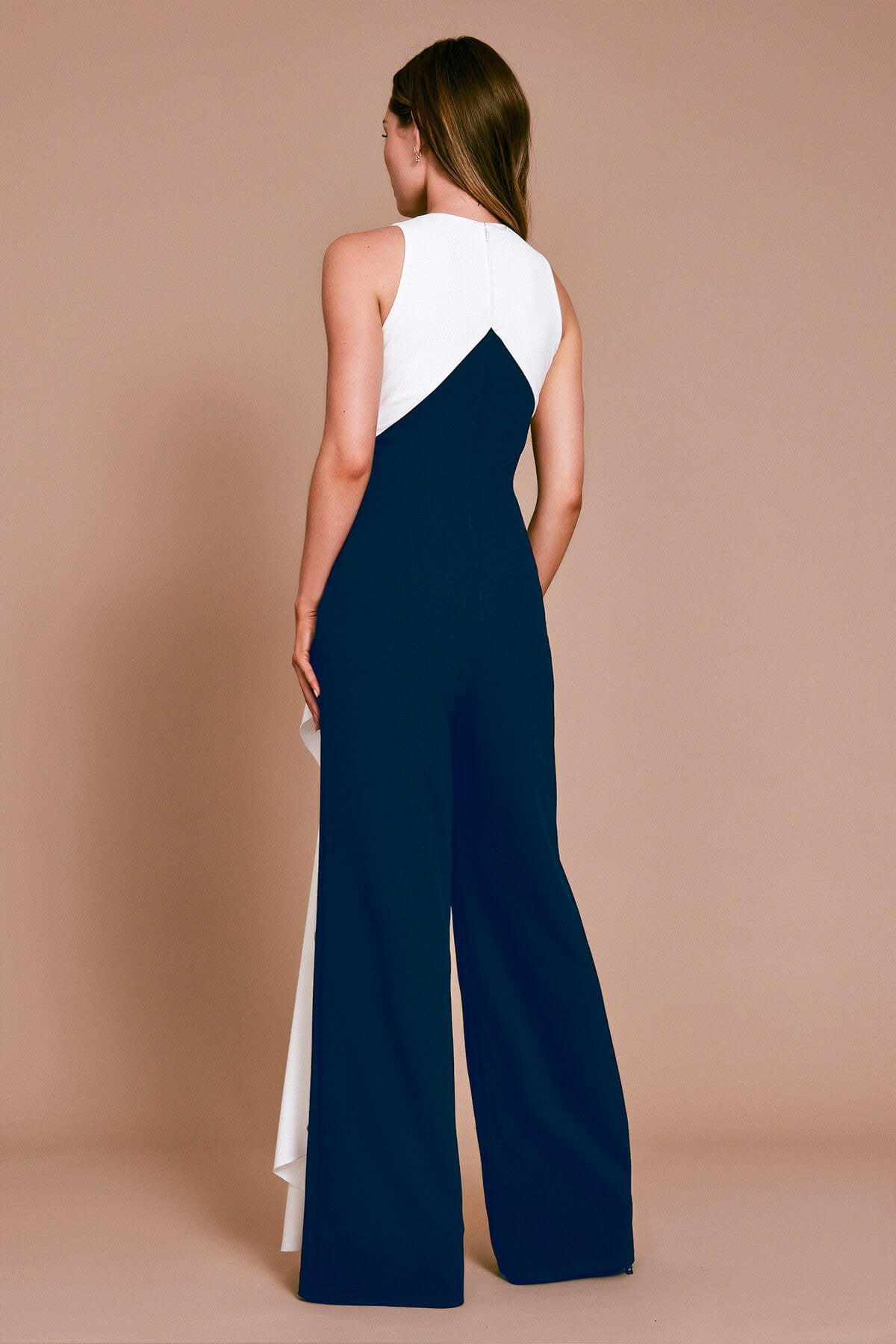 Crosby Textured Crepe Jumpsuit