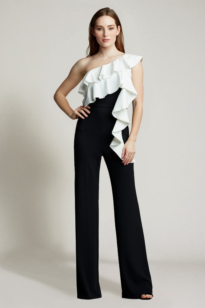 Hopper Textured Crepe Jumpsuit