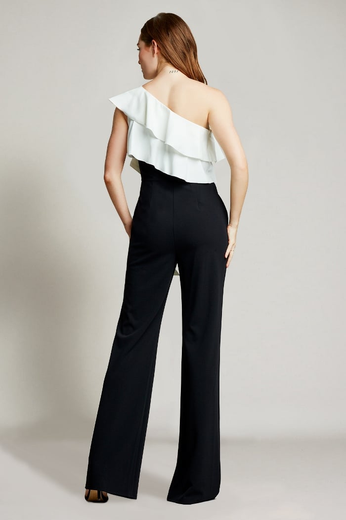 Hopper Textured Crepe Jumpsuit