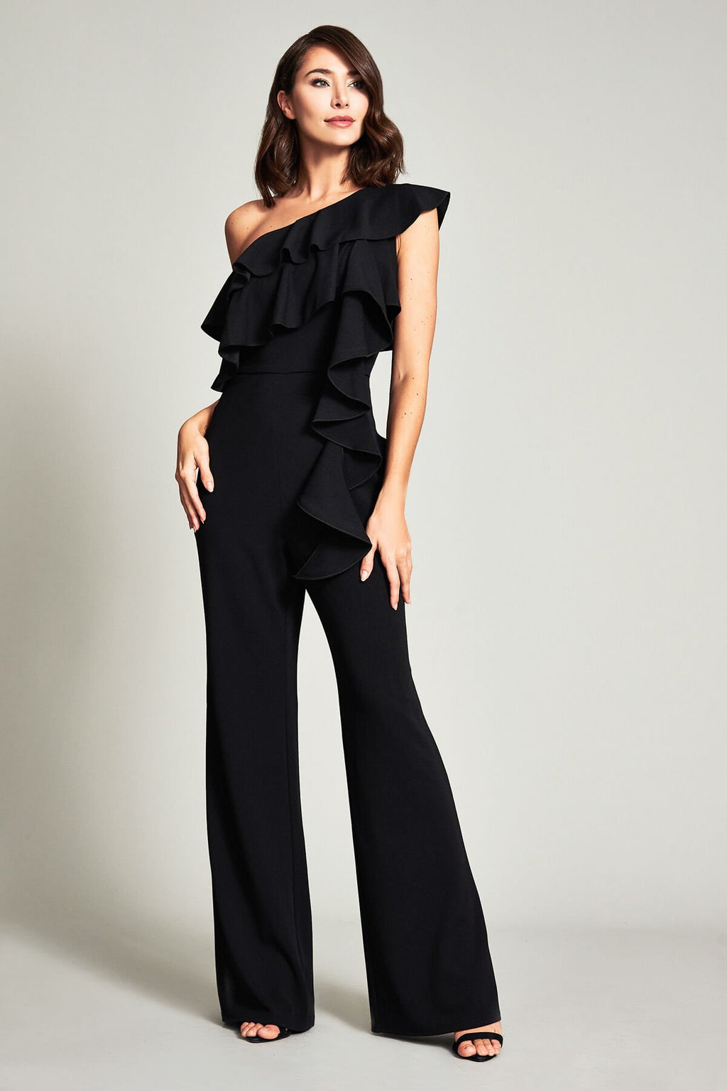 Hopper Textured Crepe Jumpsuit
