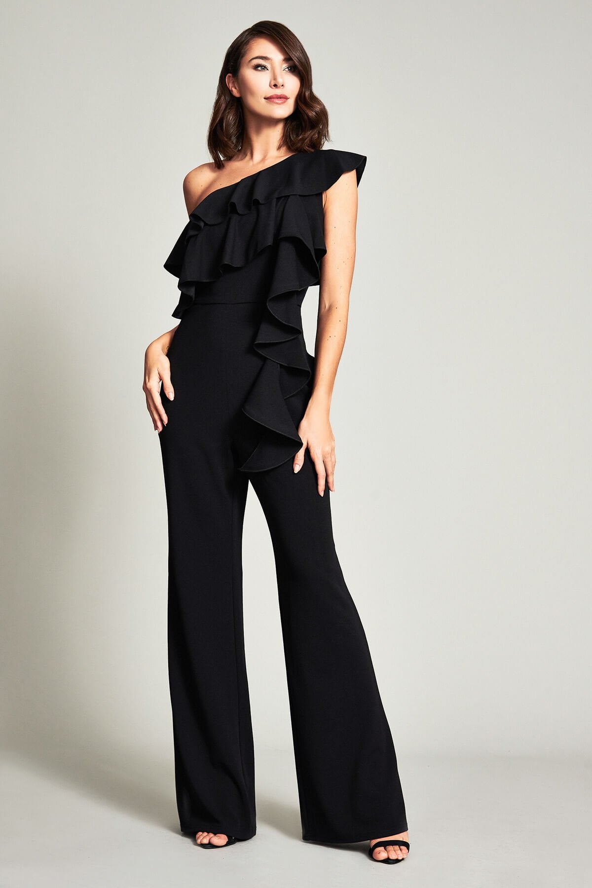 Hopper Textured Crepe Jumpsuit