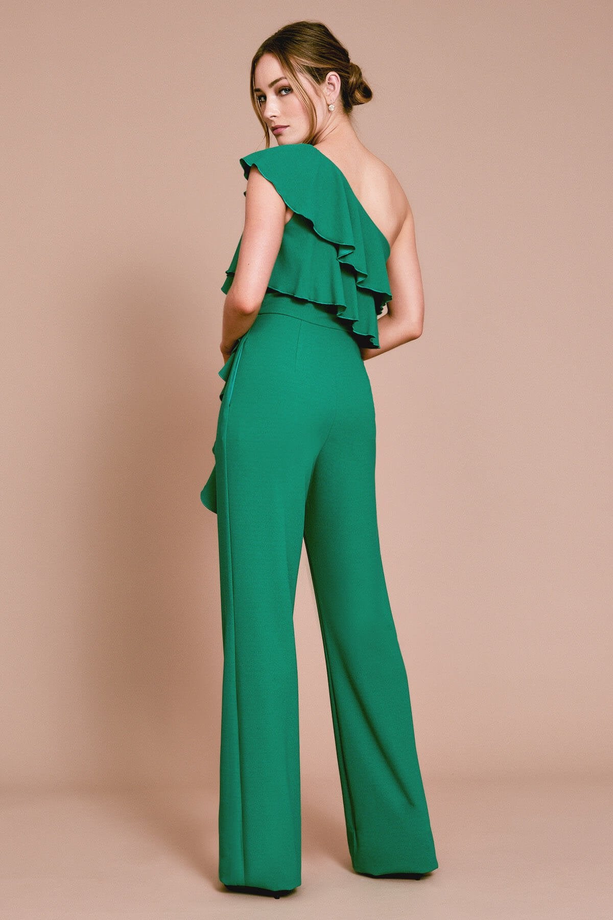 Hopper Textured Crepe Jumpsuit