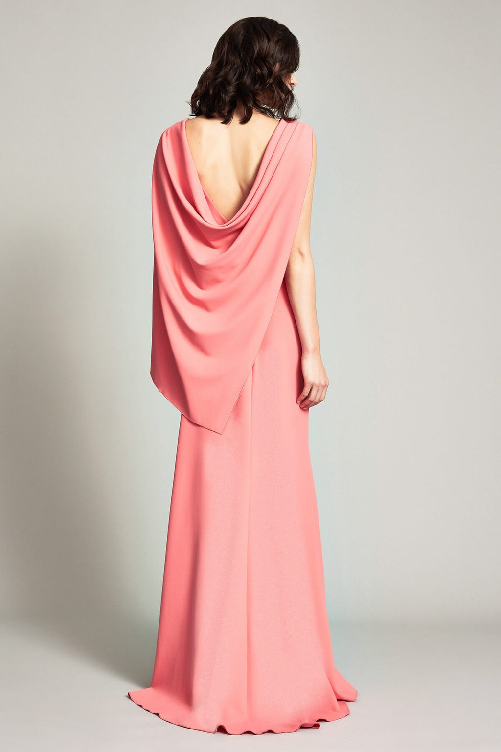 Chie Crepe Asymetric Gown 