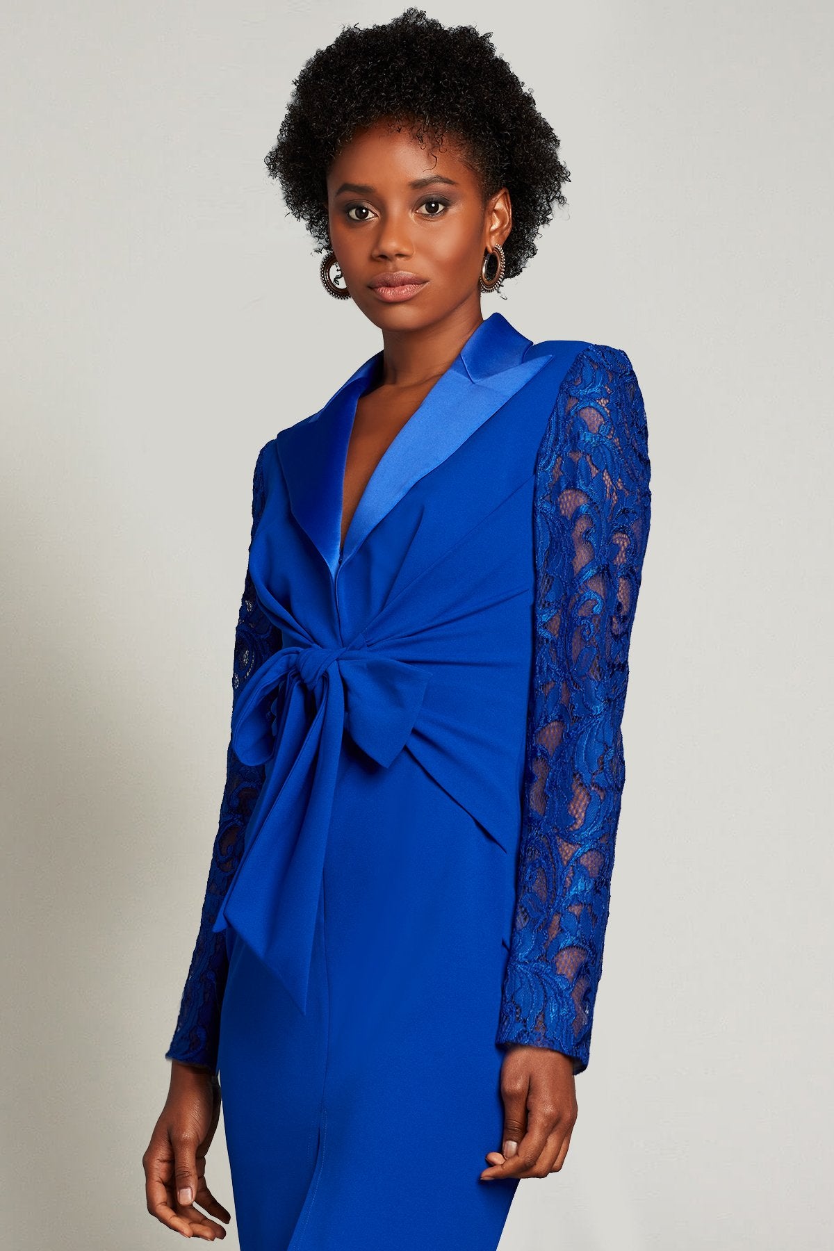 Duru Tie Sash Tuxedo Dress – Tadashi Shoji Official Online Boutique