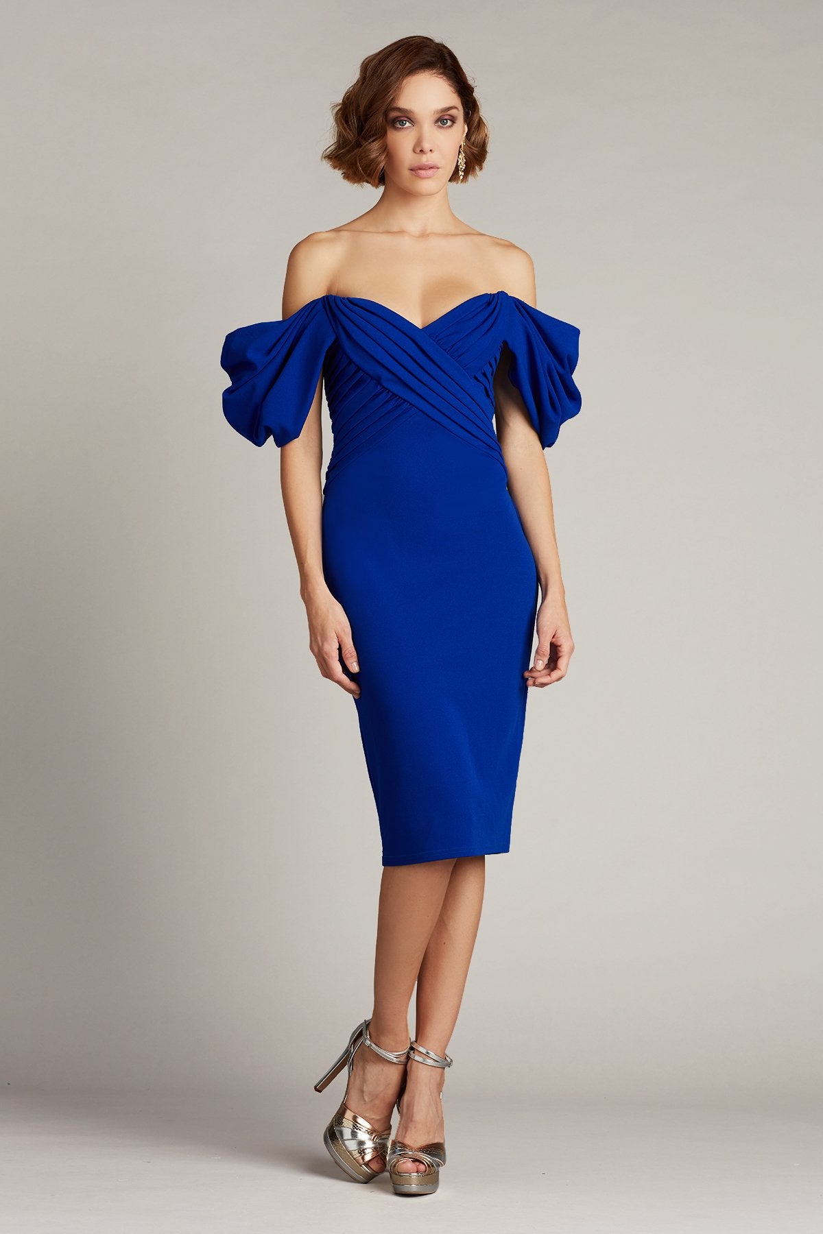 Ezabell Puff-Sleeve Dress