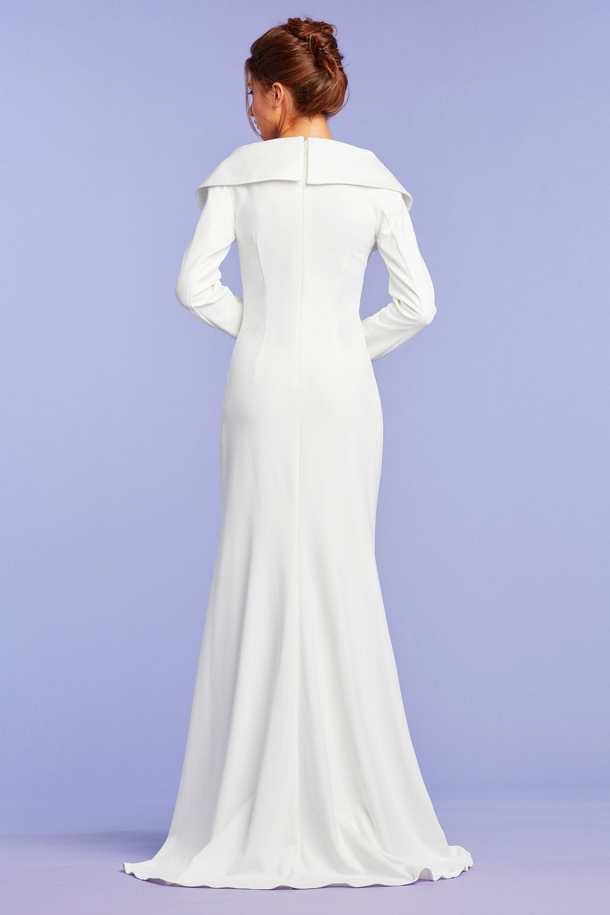 Inizio Shawl Collar Gown
