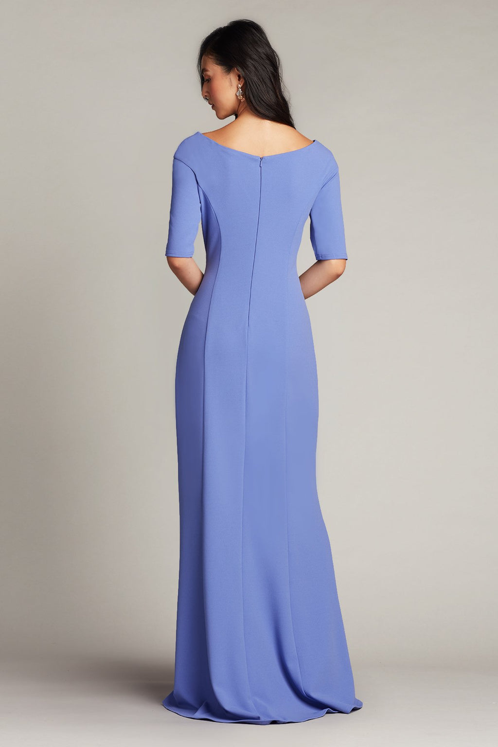 Beyer Draped Crepe Gown