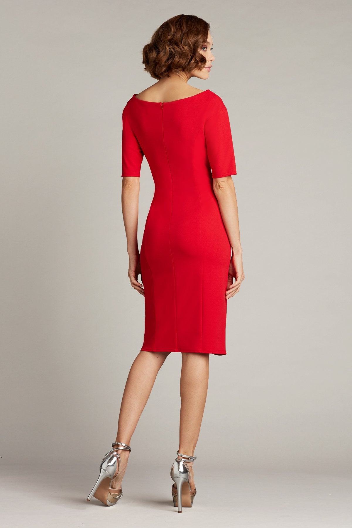 Adi Textured Crepe Dress