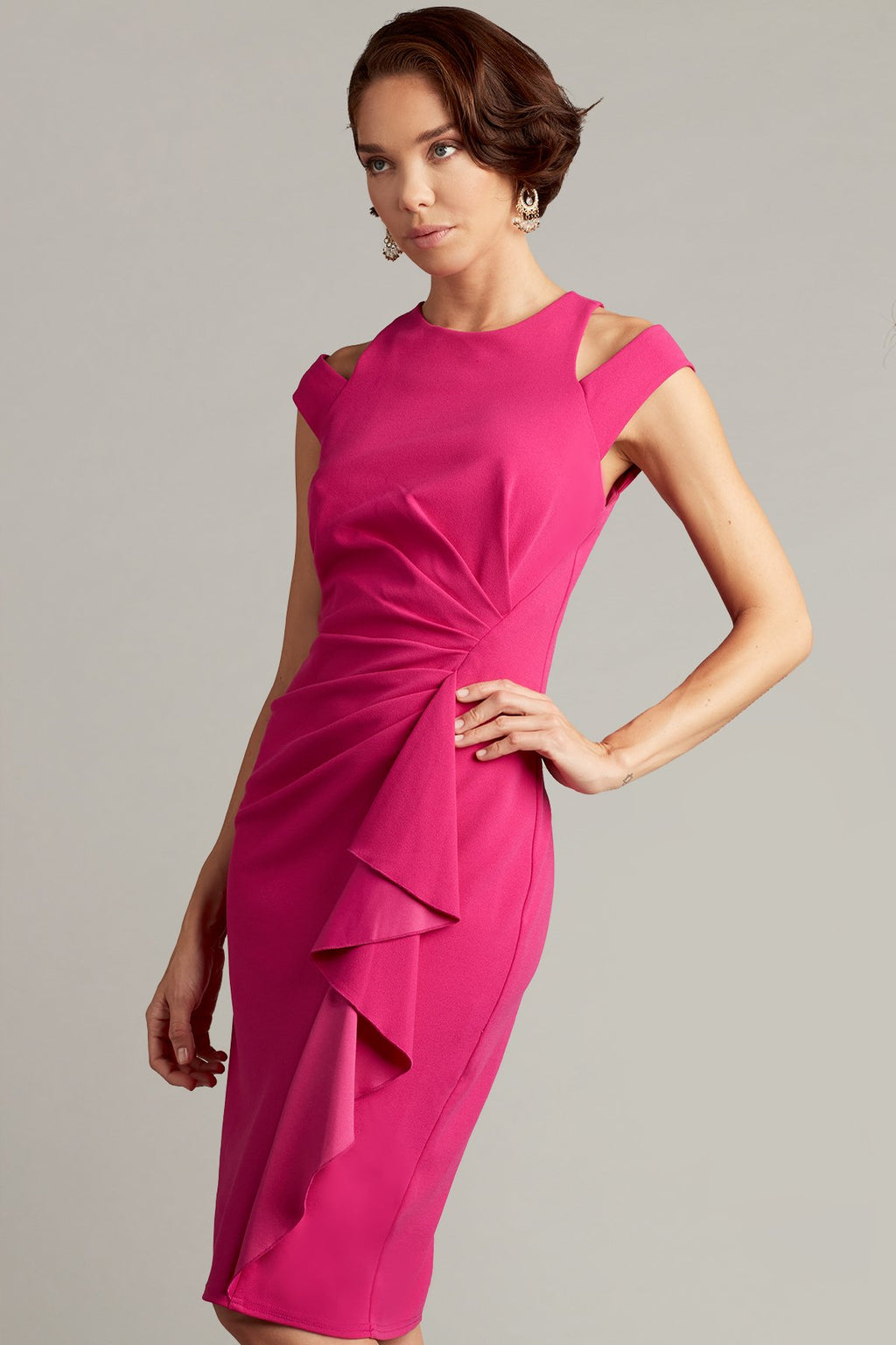 Navin Shoulder Cut-Out Dress