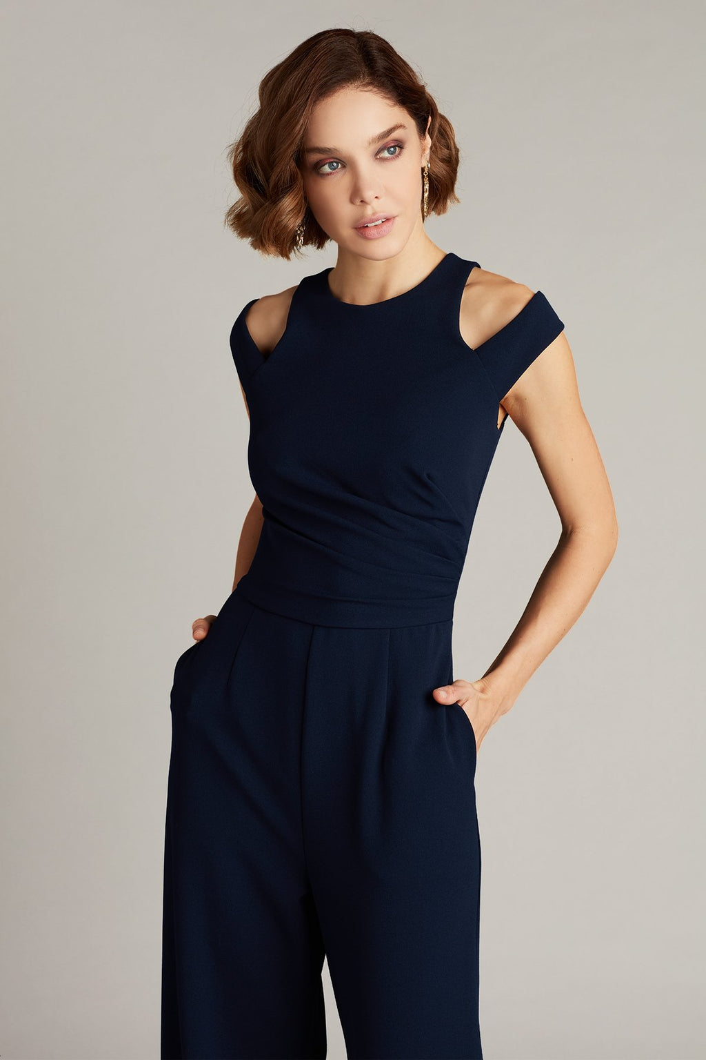 Navin Shoulder Cut-Out Jumpsuit