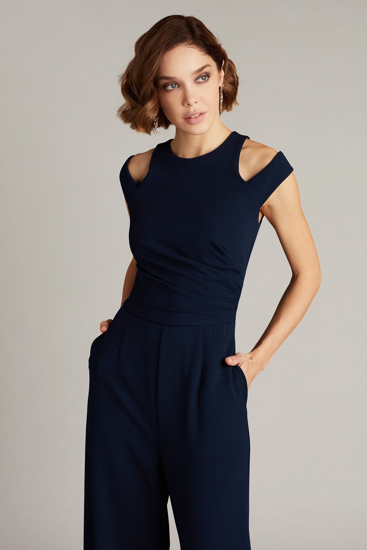 Navin Shoulder Cut-Out Jumpsuit