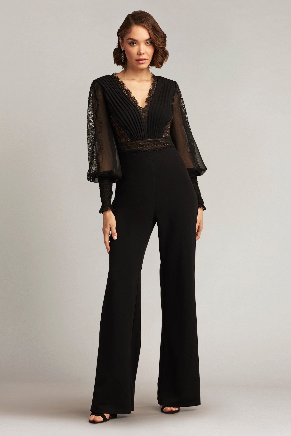 Sullivan Bishop Sleeve Jumpsuit – Tadashi Shoji Official Online