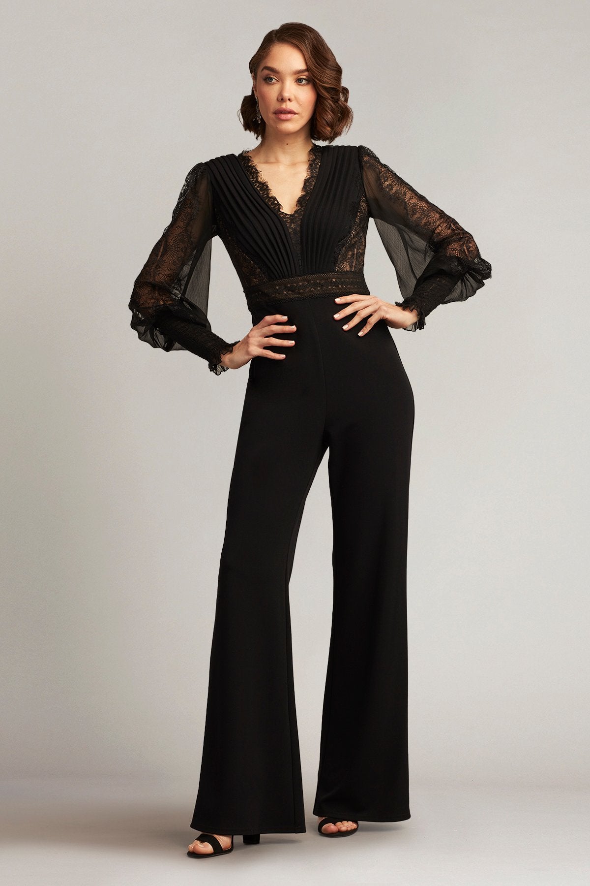 Sullivan Bishop Sleeve Jumpsuit – Tadashi Shoji Official Online