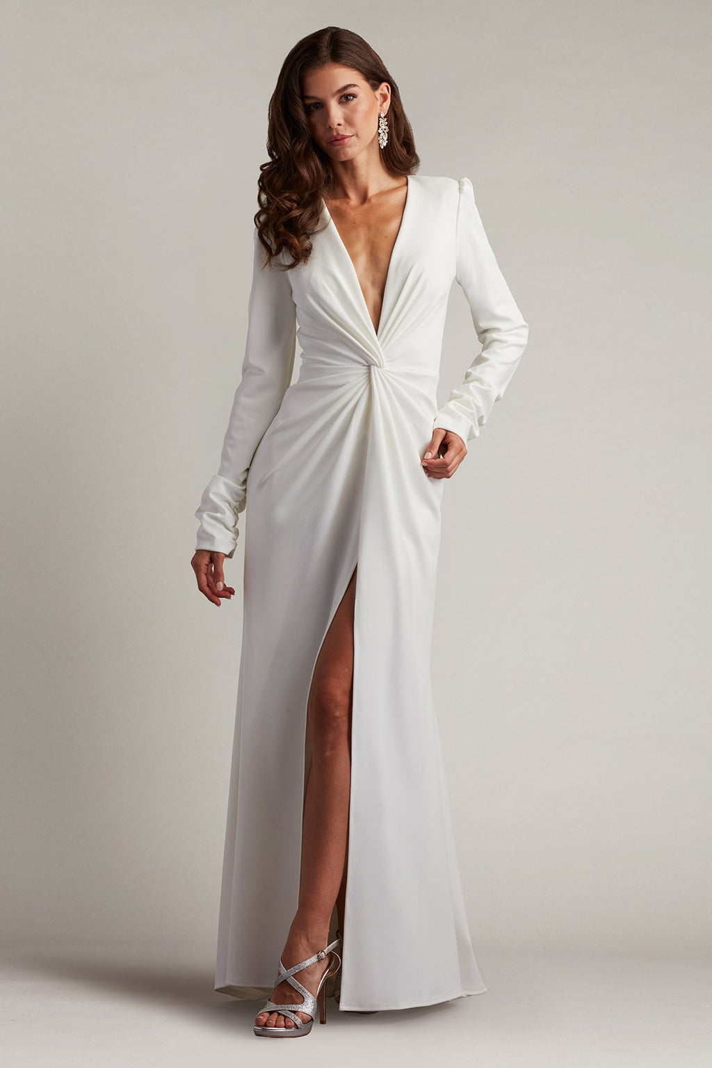 Bates Twist-Front Gown