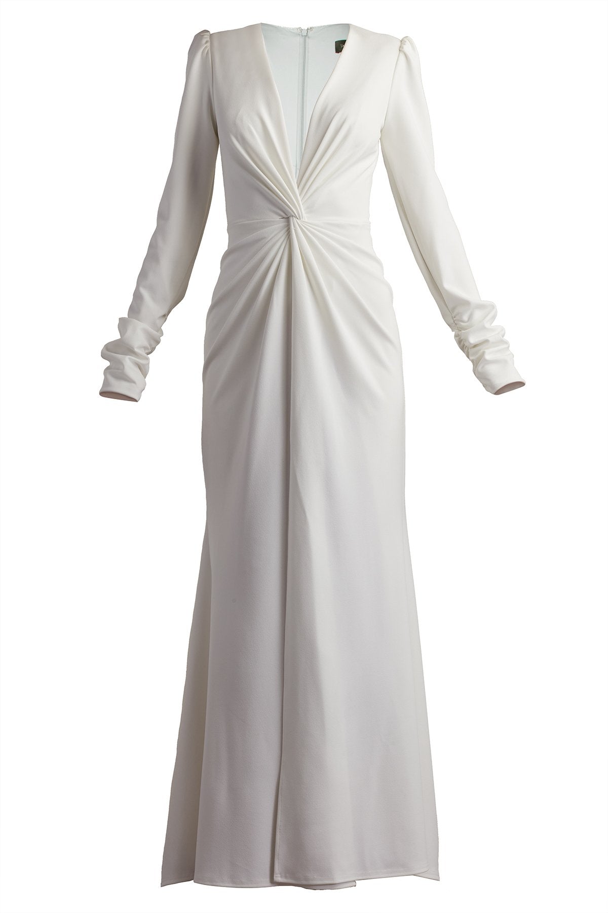 Bates Twist-Front Gown