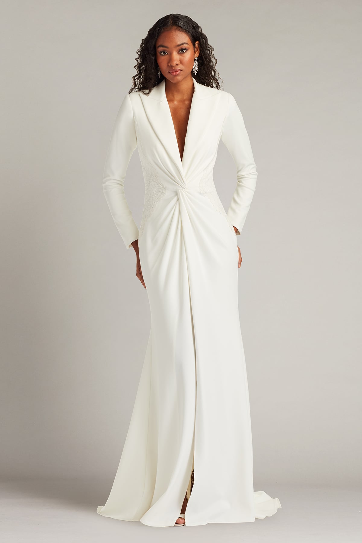 Nicolette Twist-Front Gown