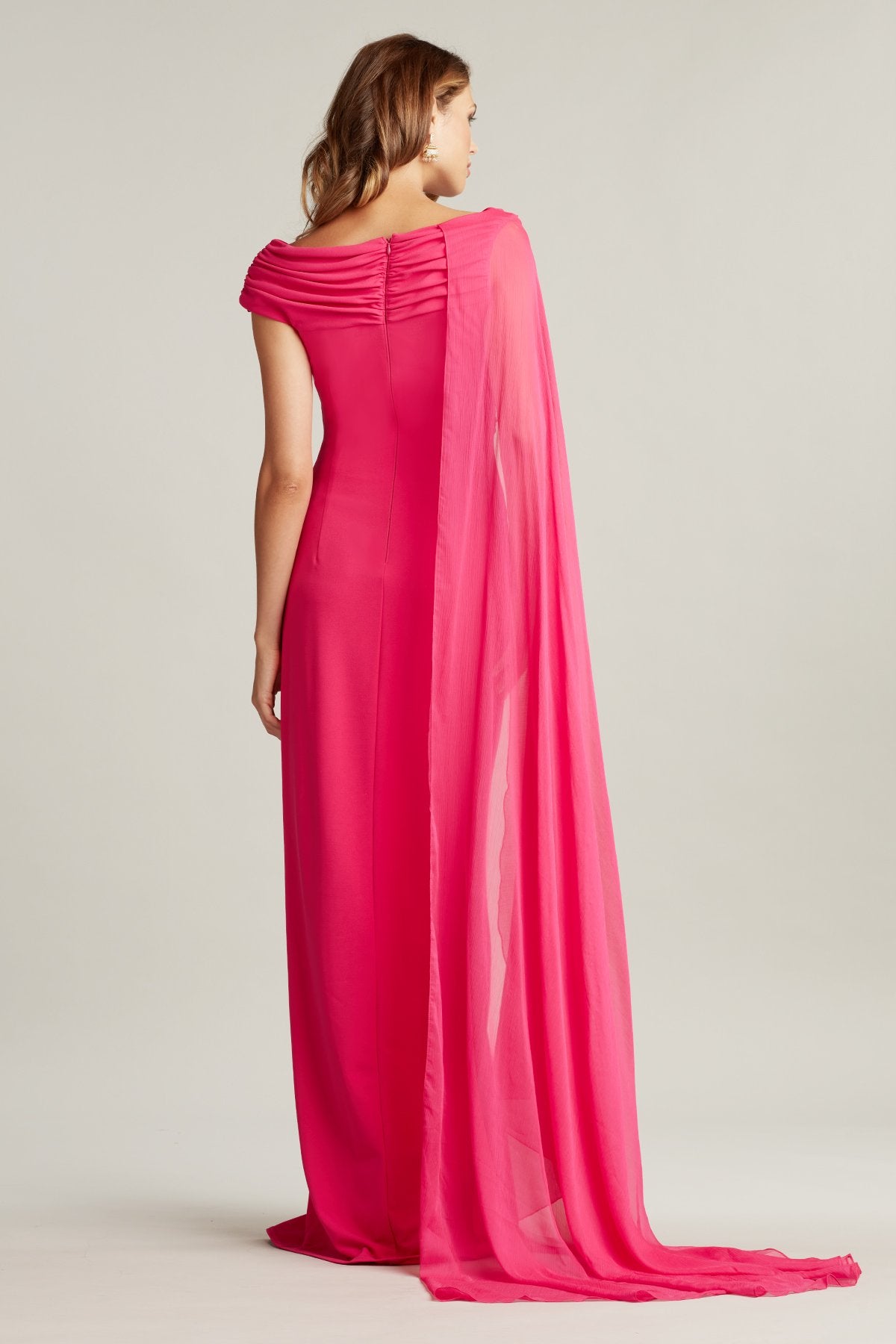 Sherman Cape Sleeve Gown