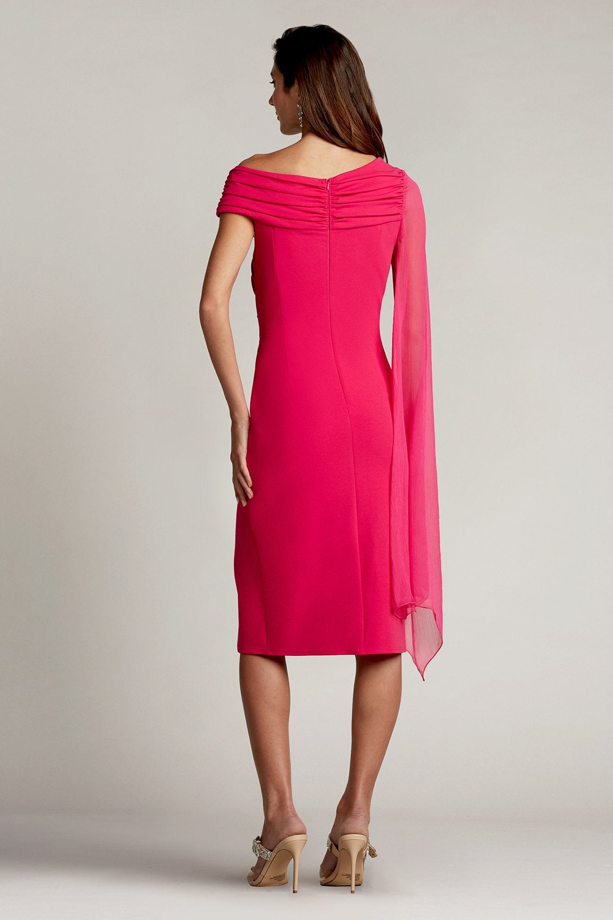 Masson Cape Sleeve Dress