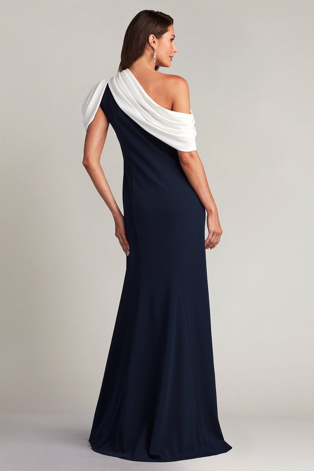 Copley Shoulder Drape Gown