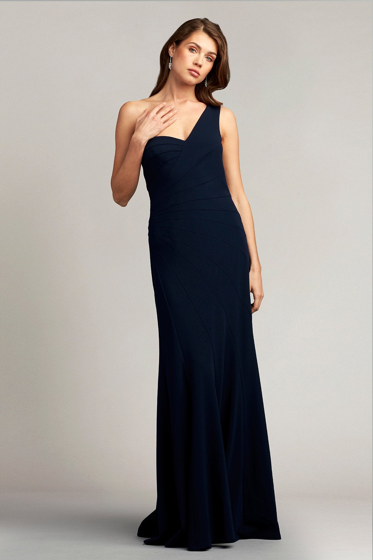 Geraldine One-Shoulder Gown