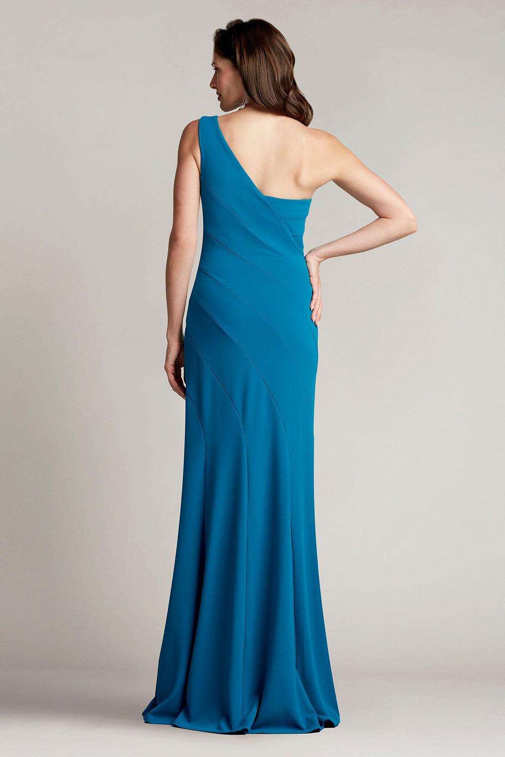 Geraldine One-Shoulder Gown