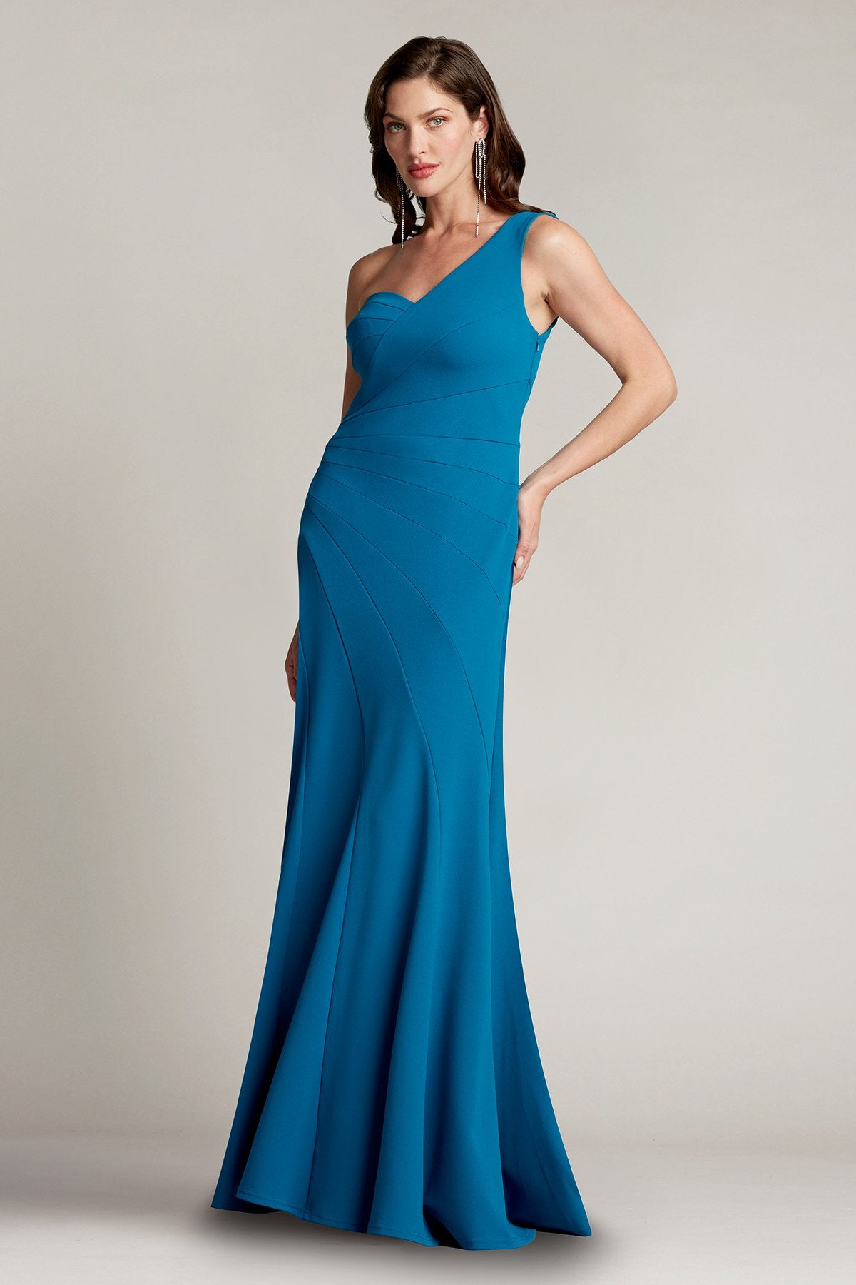 Geraldine One-Shoulder Gown