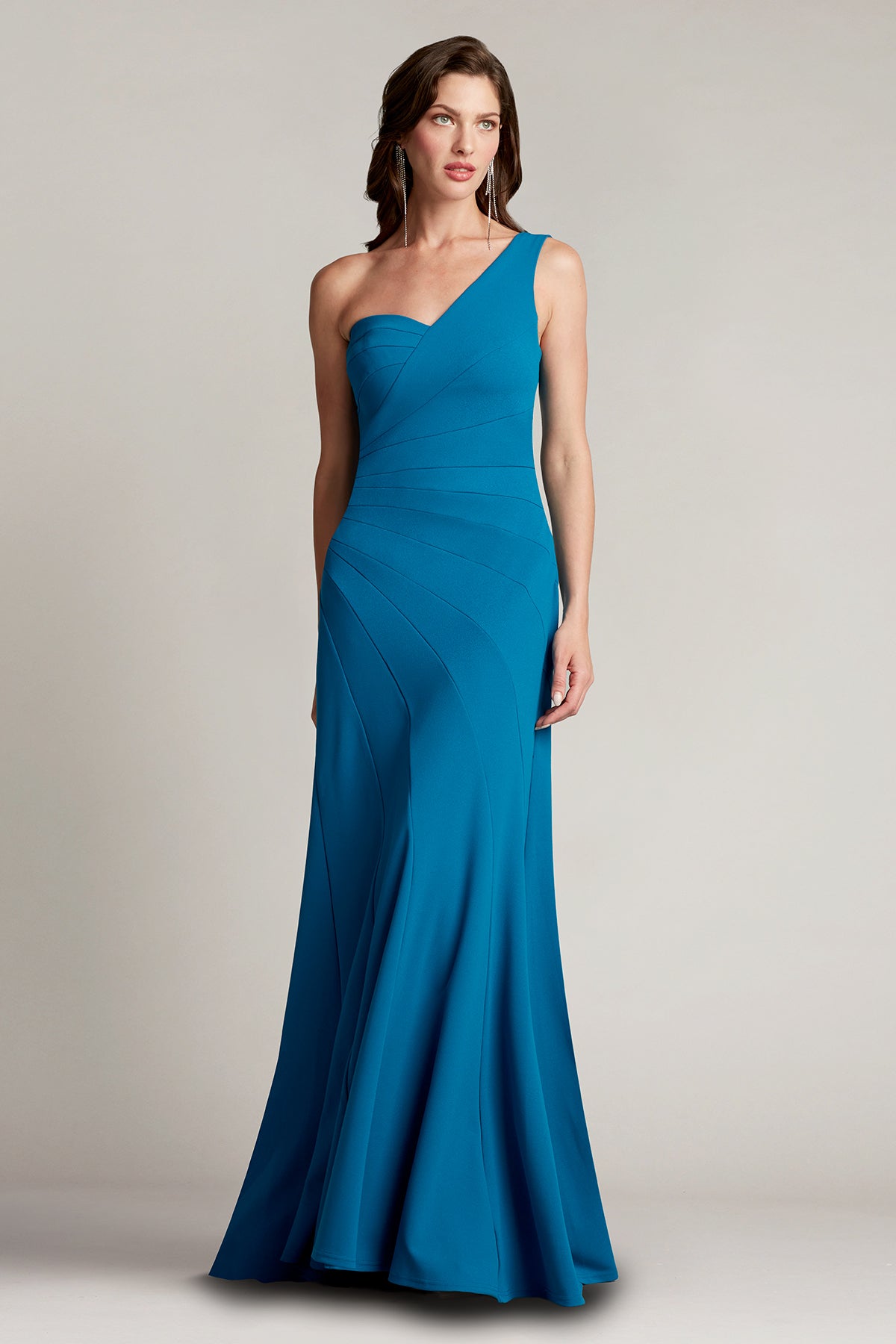Geraldine One-Shoulder Gown